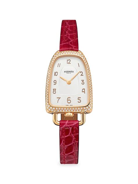 hermes watch rose gold square|hermes luxury watches.